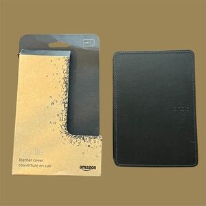 Amazon Kindle - Original Leather Cover Black | New